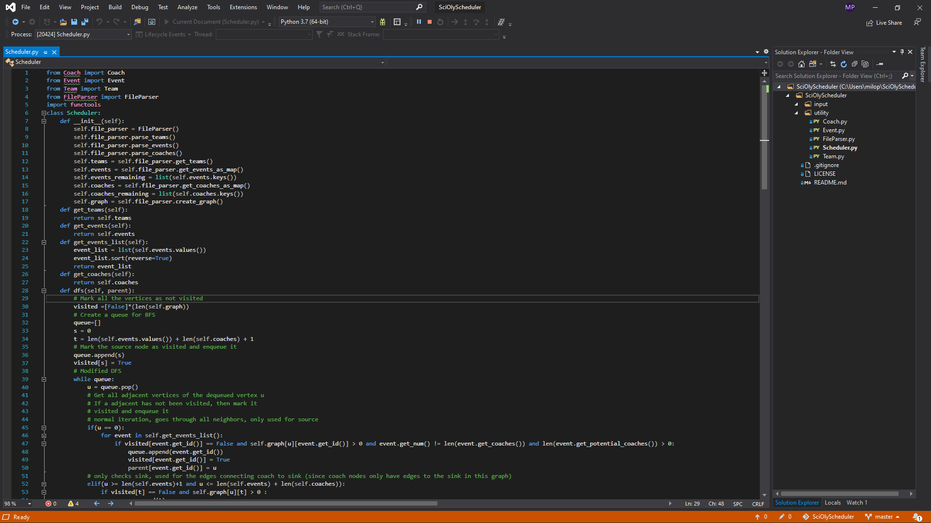 SciOlyScheduler